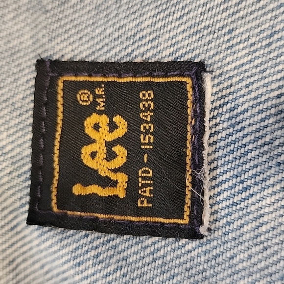 Lee Blue Denim Trucker Jacket, Size Unknown.  Excellent Condition - Picture 10 of 10